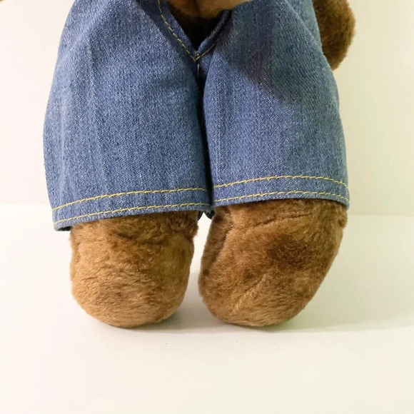 Vtg 1984 Tomy The Get Along Gang Bingo Beaver Stuffed Animal Plush Toy Doll - Picture 5 of 16